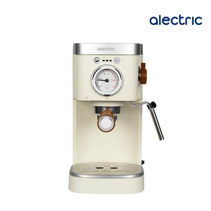 เครื่องชงกาแฟแรงดัน ALECTRIC รุ่น AATTE ONE สีครีม_9
